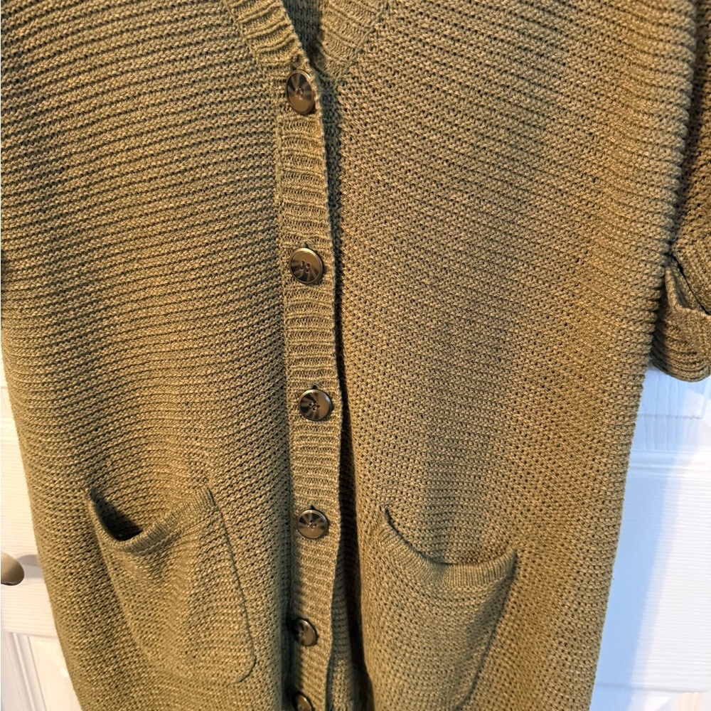 Charter Club Khaki Knit Sweater